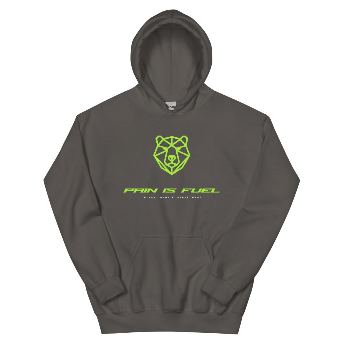 PAIN IS FUEL Unisex Hoodie - Streetwear - size_range | Black Ursus