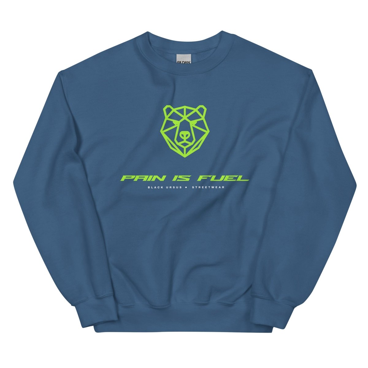PAIN IS FUEL Unisex Sweatshirt - Black Ursus | Urban Streetwear