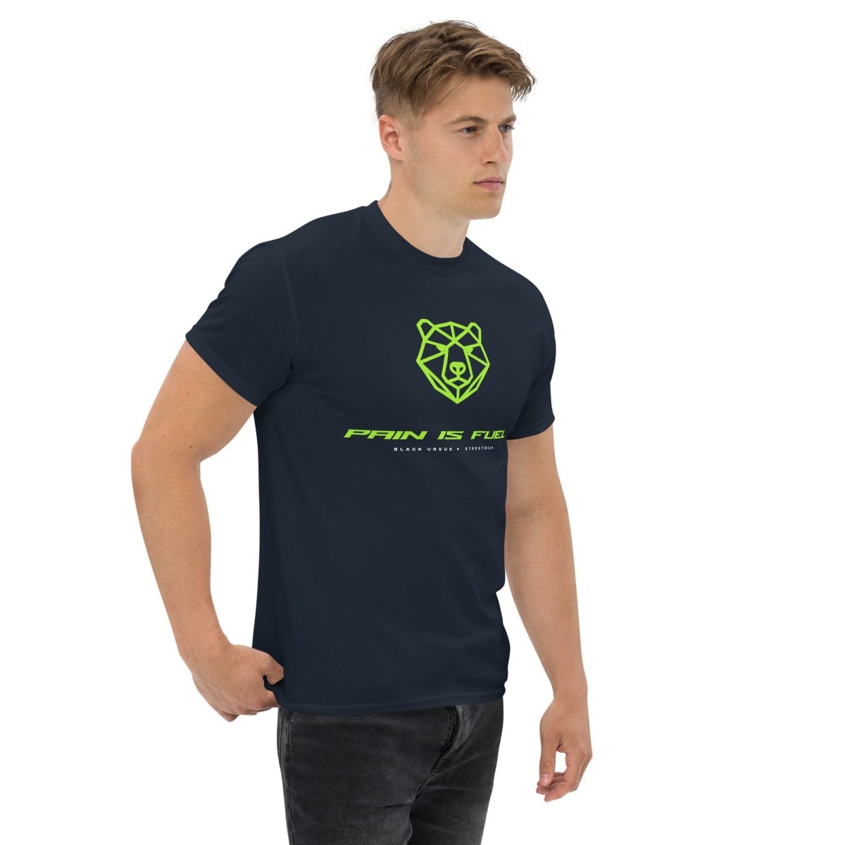 PAIN IS FUEL Unisex T-Shirt - Streetwear - size_range | Black Ursus