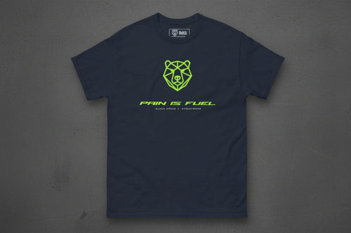 PAIN IS FUEL Unisex T-Shirt - Streetwear - size_range | Black Ursus