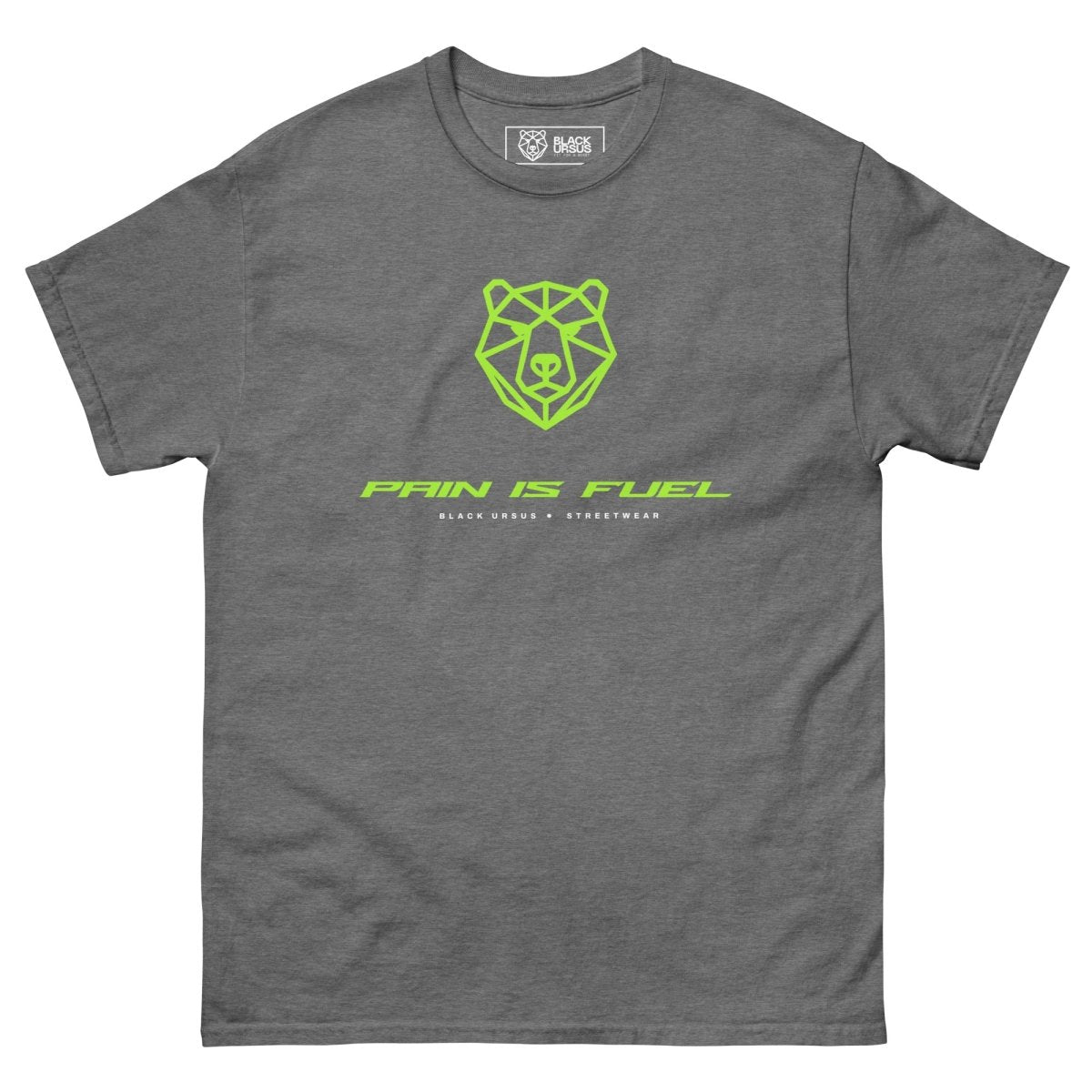 PAIN IS FUEL Unisex T-Shirt - Streetwear - size_range | Black Ursus