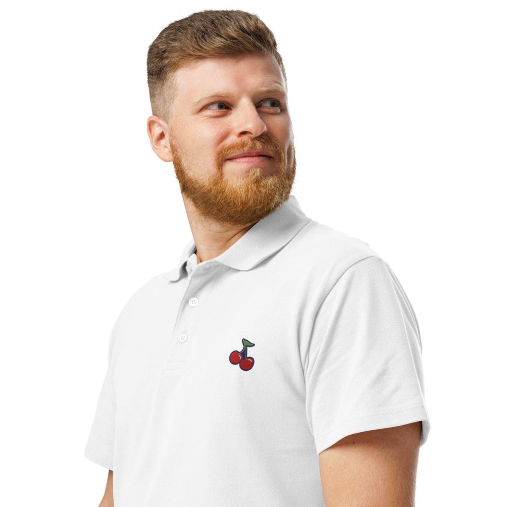 Polo Shirt "Cherry" – Premium Stick, Unisex S–5XL | Black Ursus - Streetwear - size_range | Black Ursus