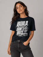 T-Shirt "Build Dont Buy" – Gym & Bodybuilding S–5XL | Black Ursus - Streetwear - size_range | Black Ursus