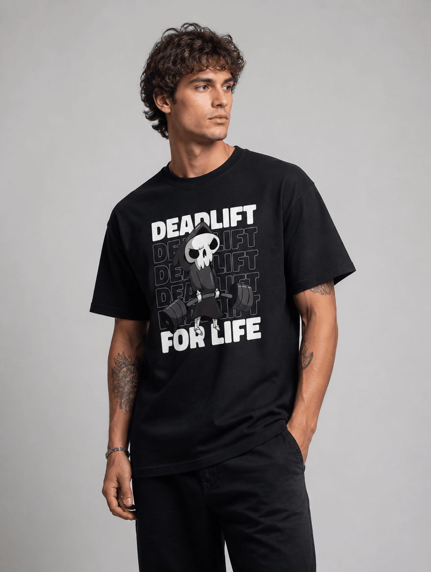 T-Shirt "DEAD Lift" – Gym & Bodybuilding S–5XL | Black Ursus - Streetwear - size_range | Black Ursus
