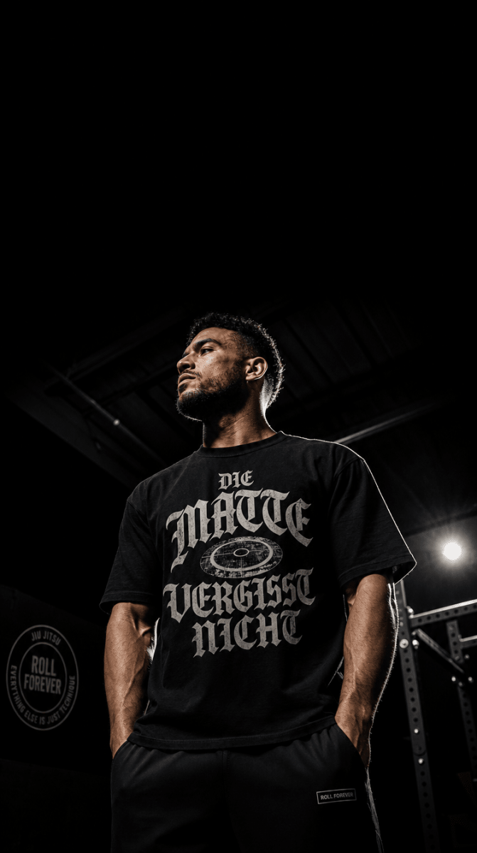 T-Shirt "DIE MATTE VERGISST NICHT" – BJJ & Jiu-Jitsu S–5XL | Black Ursus - Streetwear - size_range | Black Ursus
