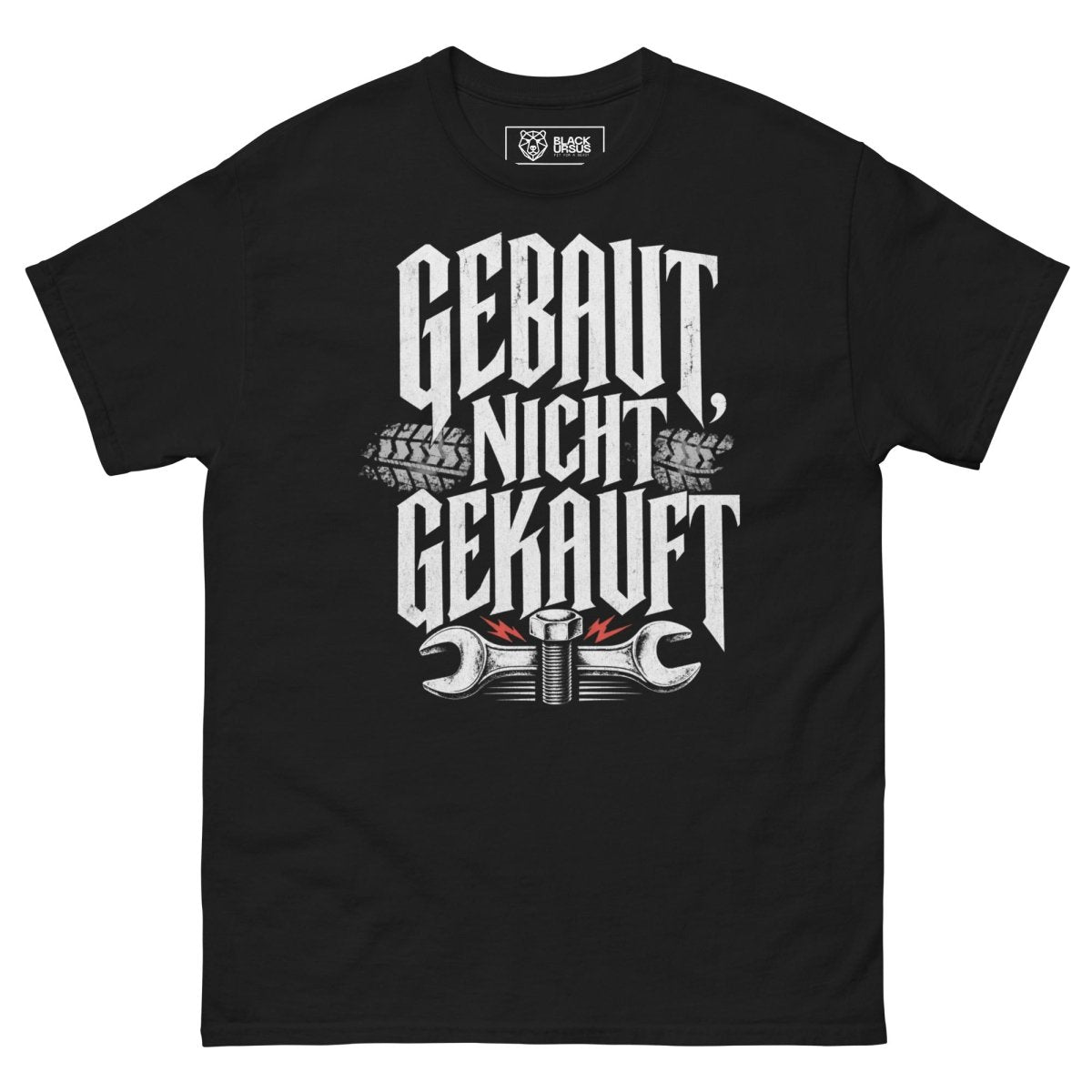 T-Shirt "Gebaut, Nicht Gekauft" – JDM & Japan Streetwear S–5XL | Black Ursus - Streetwear - size_range | Black Ursus