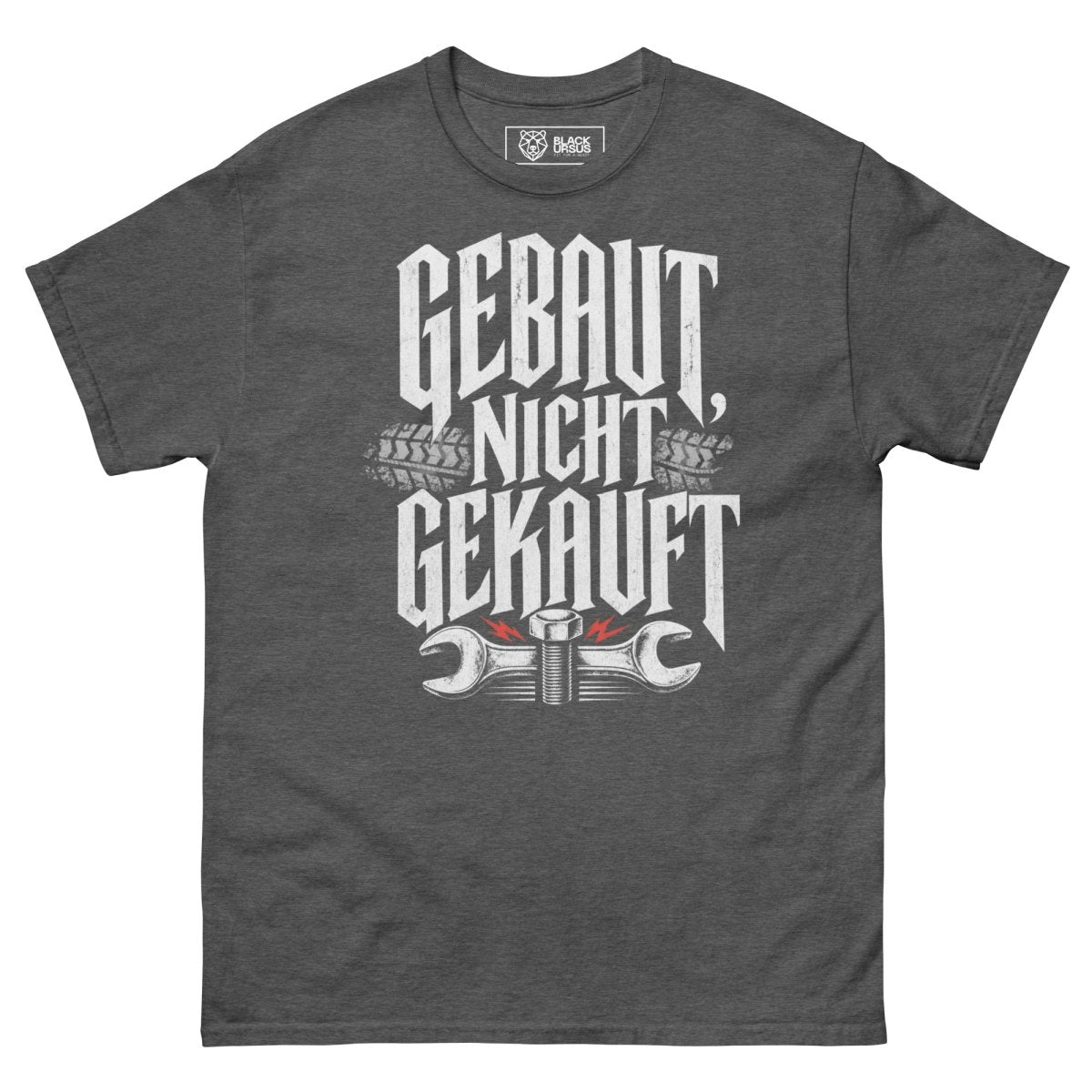T-Shirt "Gebaut, Nicht Gekauft" – JDM & Japan Streetwear S–5XL | Black Ursus - Streetwear - size_range | Black Ursus