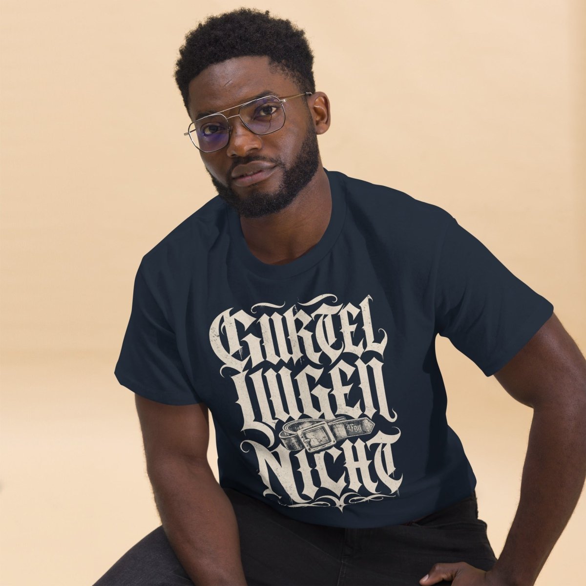 T-Shirt "GÜRTEL LÜGEN NICHT" – BJJ & Jiu-Jitsu S–5XL | Black Ursus - Streetwear - size_range | Black Ursus