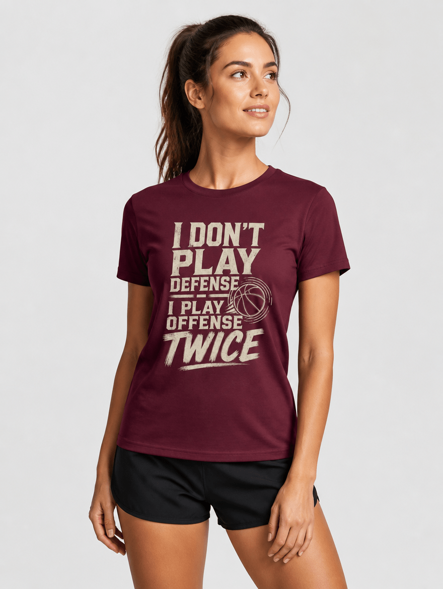 T-Shirt "I DONT PLAY" – Basketball Streetwear S–5XL | Black Ursus - Streetwear - size_range | Black Ursus