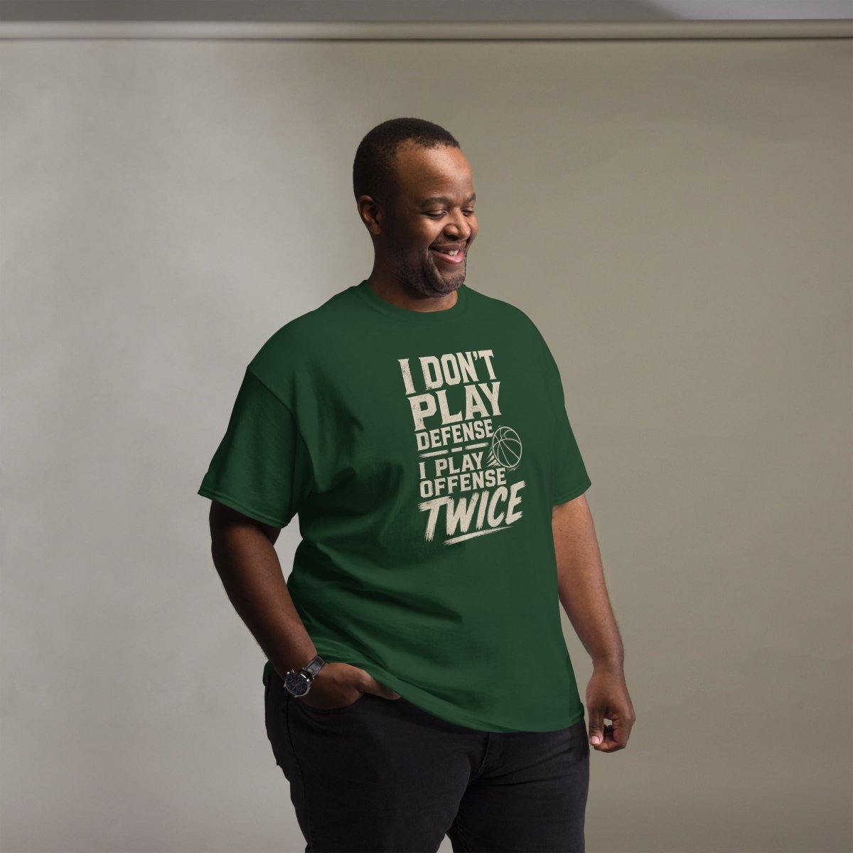T-Shirt "I DONT PLAY" – Basketball Streetwear S–5XL | Black Ursus - Streetwear - size_range | Black Ursus