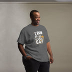 T-Shirt "I RUN" – Running & Laufen S–5XL | Black Ursus - Streetwear - size_range | Black Ursus