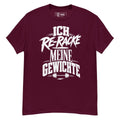 T-Shirt "Ich Re-Racke Meine Gewichte" – Gym & Bodybuilding S–5XL | Black Ursus - Streetwear - size_range | Black Ursus