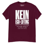 T-Shirt "Kein Ego-Lifting" – Gym & Bodybuilding S–5XL | Black Ursus - Streetwear - size_range | Black Ursus