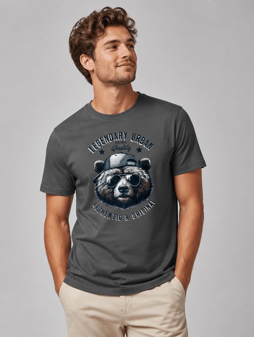 T-Shirt "Legendary Urban" – Urban Streetwear S–5XL | Black Ursus - Streetwear - size_range | Black Ursus