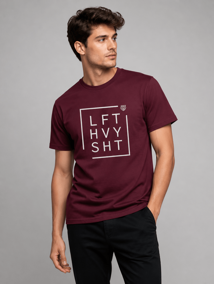T-Shirt "Lift Heavy Shit" – Gym & Bodybuilding S–5XL | Black Ursus - Streetwear - size_range | Black Ursus