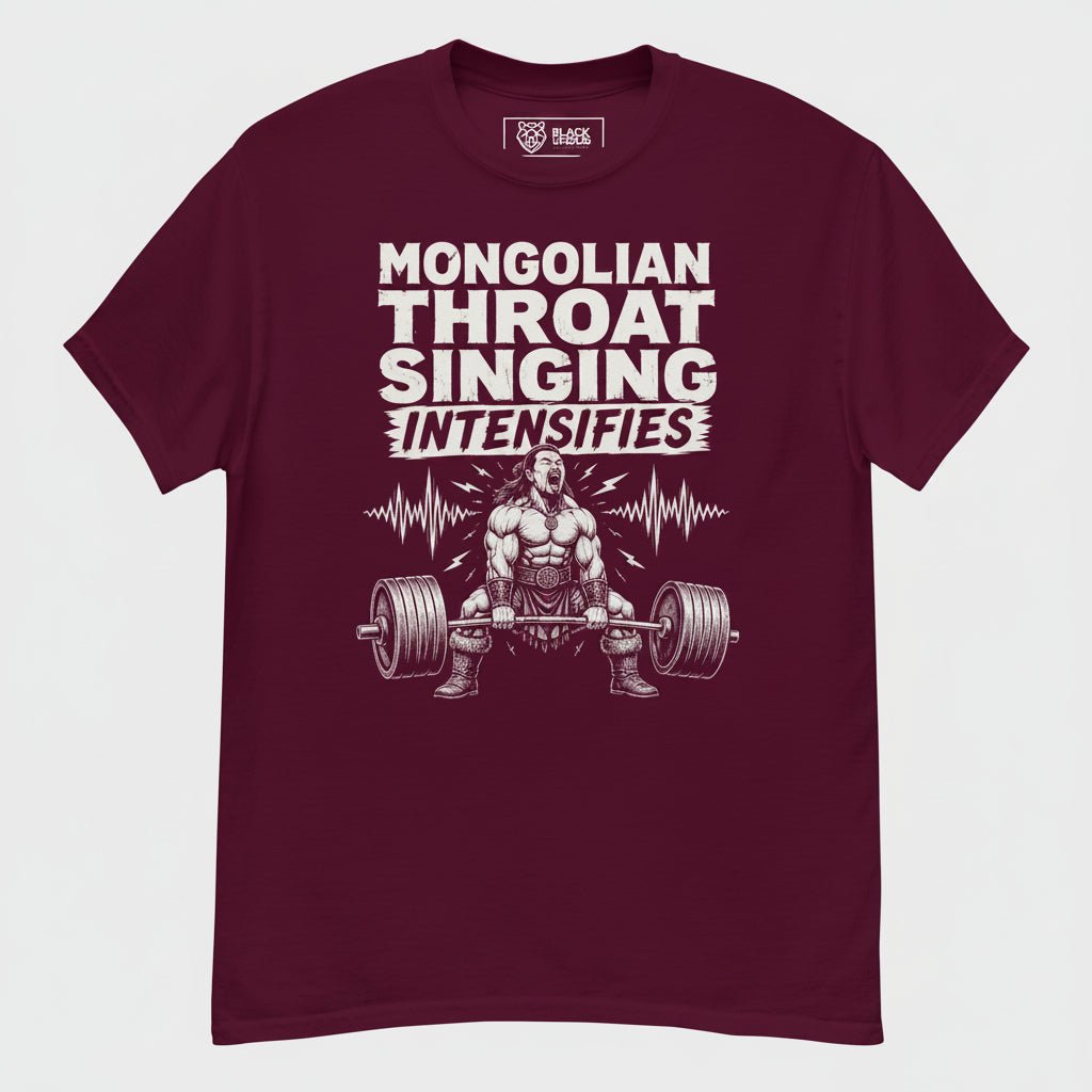 T-Shirt "MONGOLIAN" – Gym & Bodybuilding S–5XL | Black Ursus - Streetwear - size_range | Black Ursus