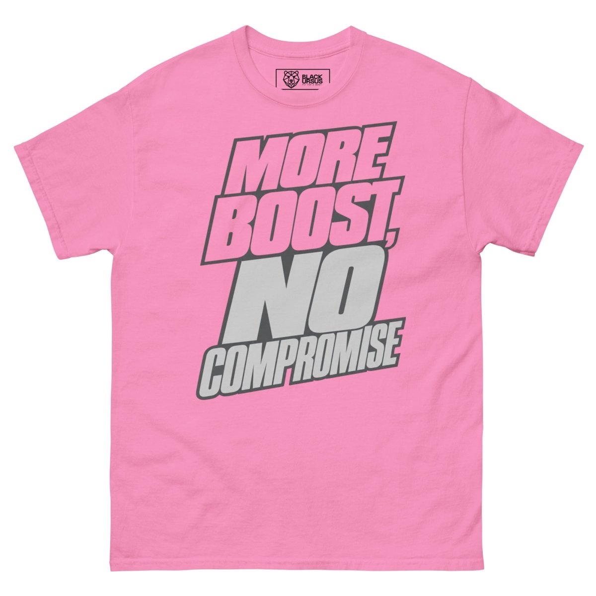 T-Shirt "More Boost" – Gym & Bodybuilding S–5XL | Black Ursus - Streetwear - size_range | Black Ursus