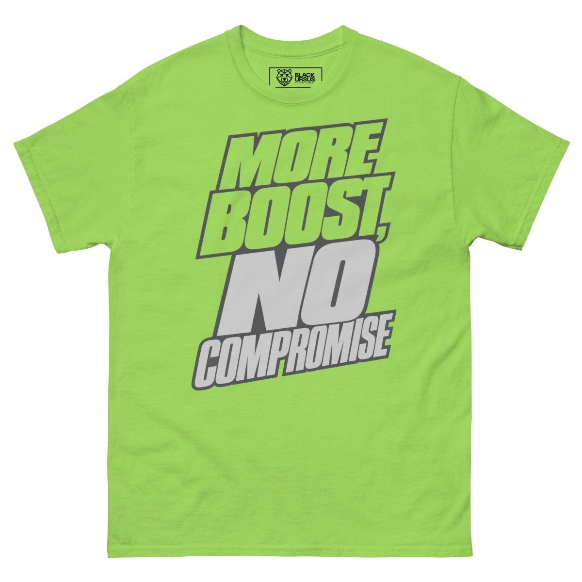 T-Shirt "More Boost" – Gym & Bodybuilding S–5XL | Black Ursus - Streetwear - size_range | Black Ursus