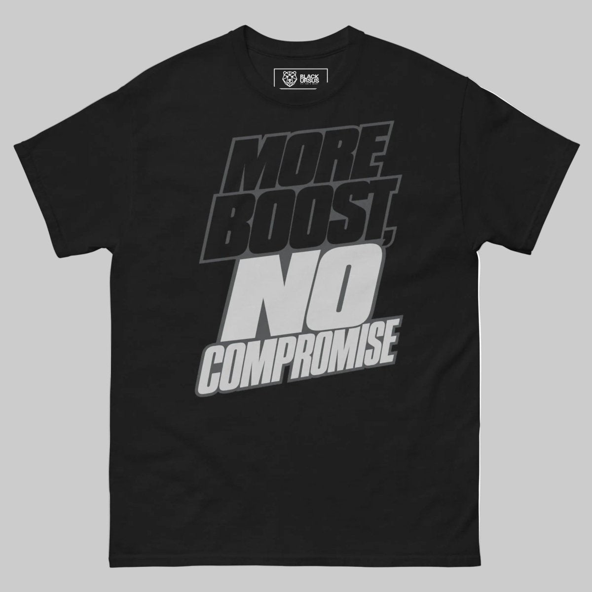T-Shirt "More Boost" – Gym & Bodybuilding S–5XL | Black Ursus - Streetwear - size_range | Black Ursus