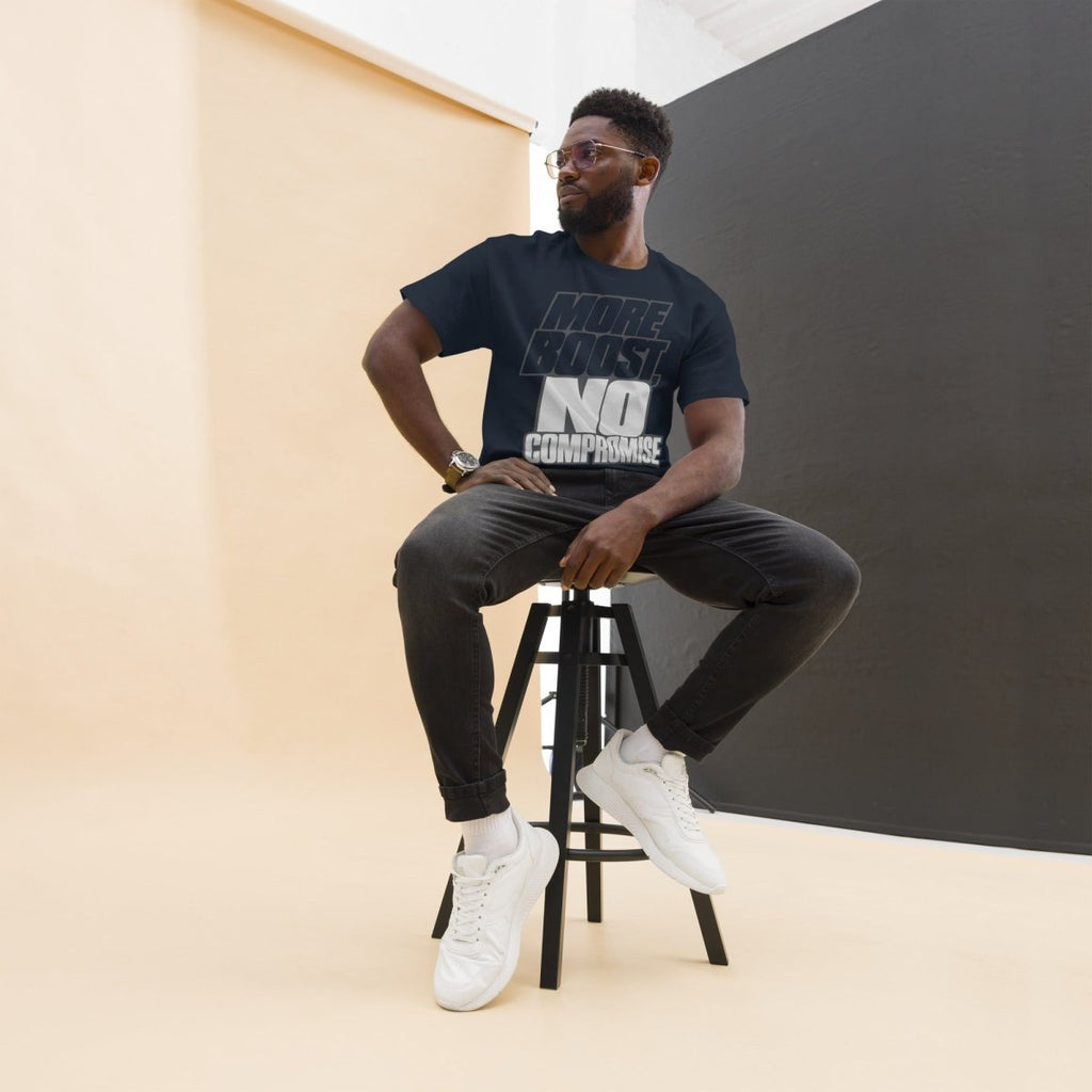 T-Shirt "More Boost" – Gym & Bodybuilding S–5XL | Black Ursus - Streetwear - size_range | Black Ursus