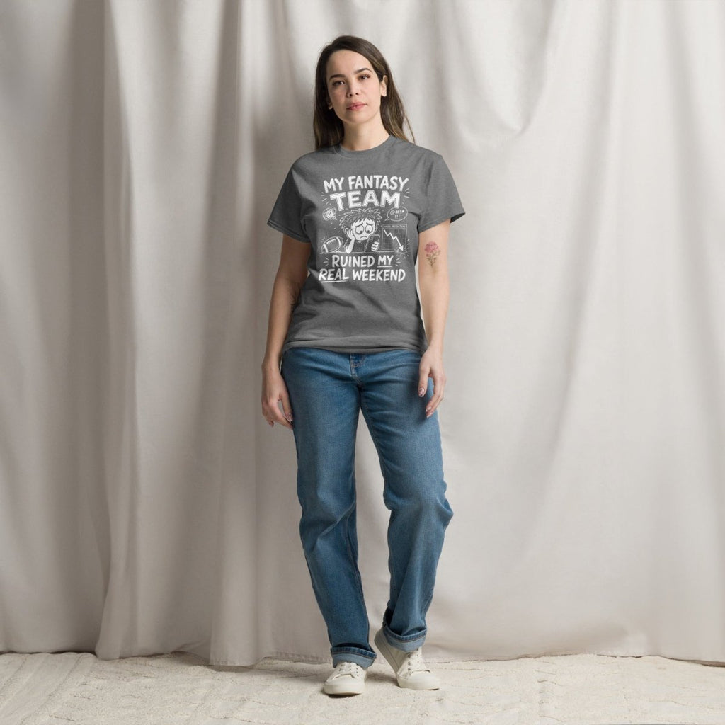 T-Shirt "MY FANTASY" – Football Streetwear S–5XL | Black Ursus - Streetwear - size_range | Black Ursus