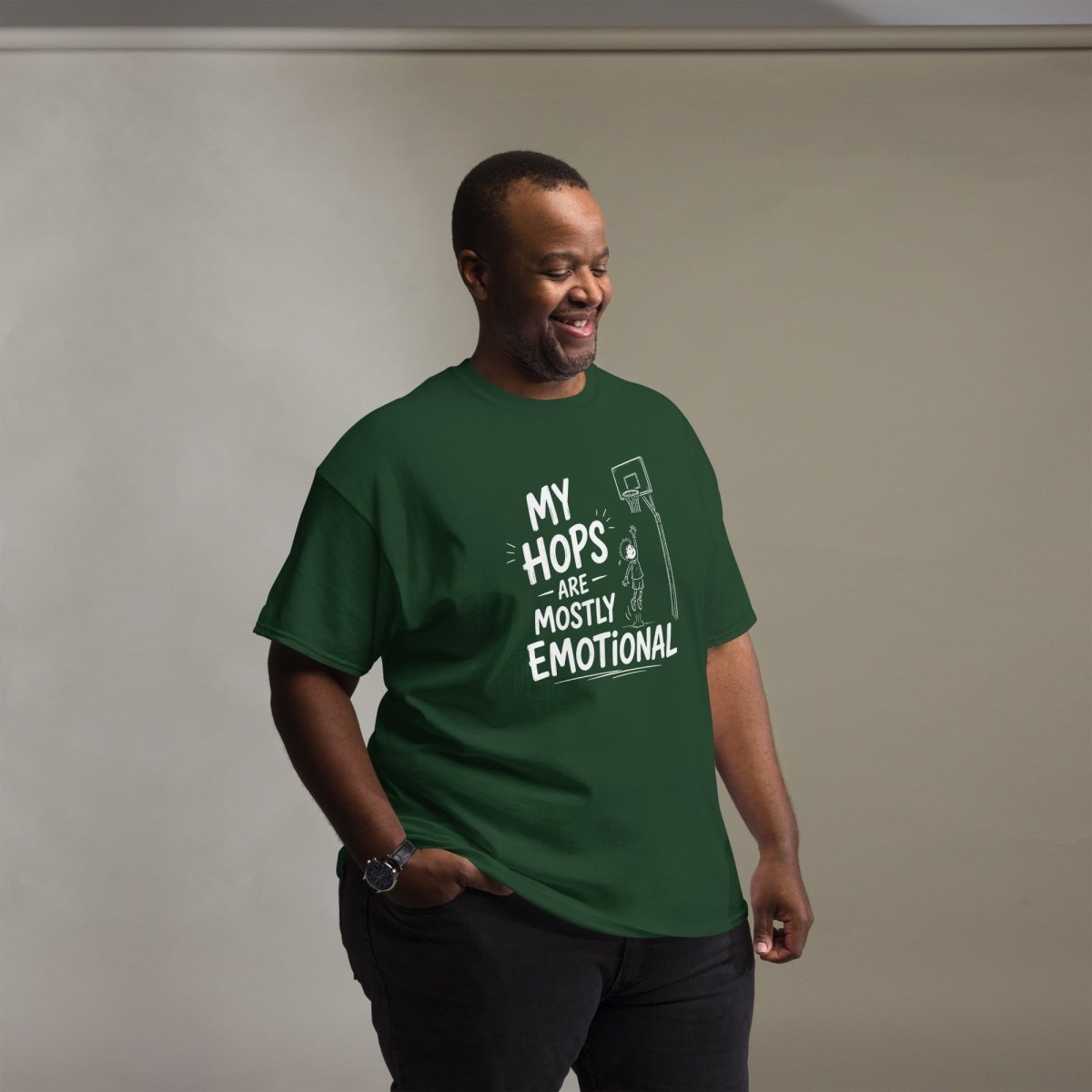 T-Shirt "MY HOPS" – Basketball Streetwear S–5XL | Black Ursus - Streetwear - size_range | Black Ursus