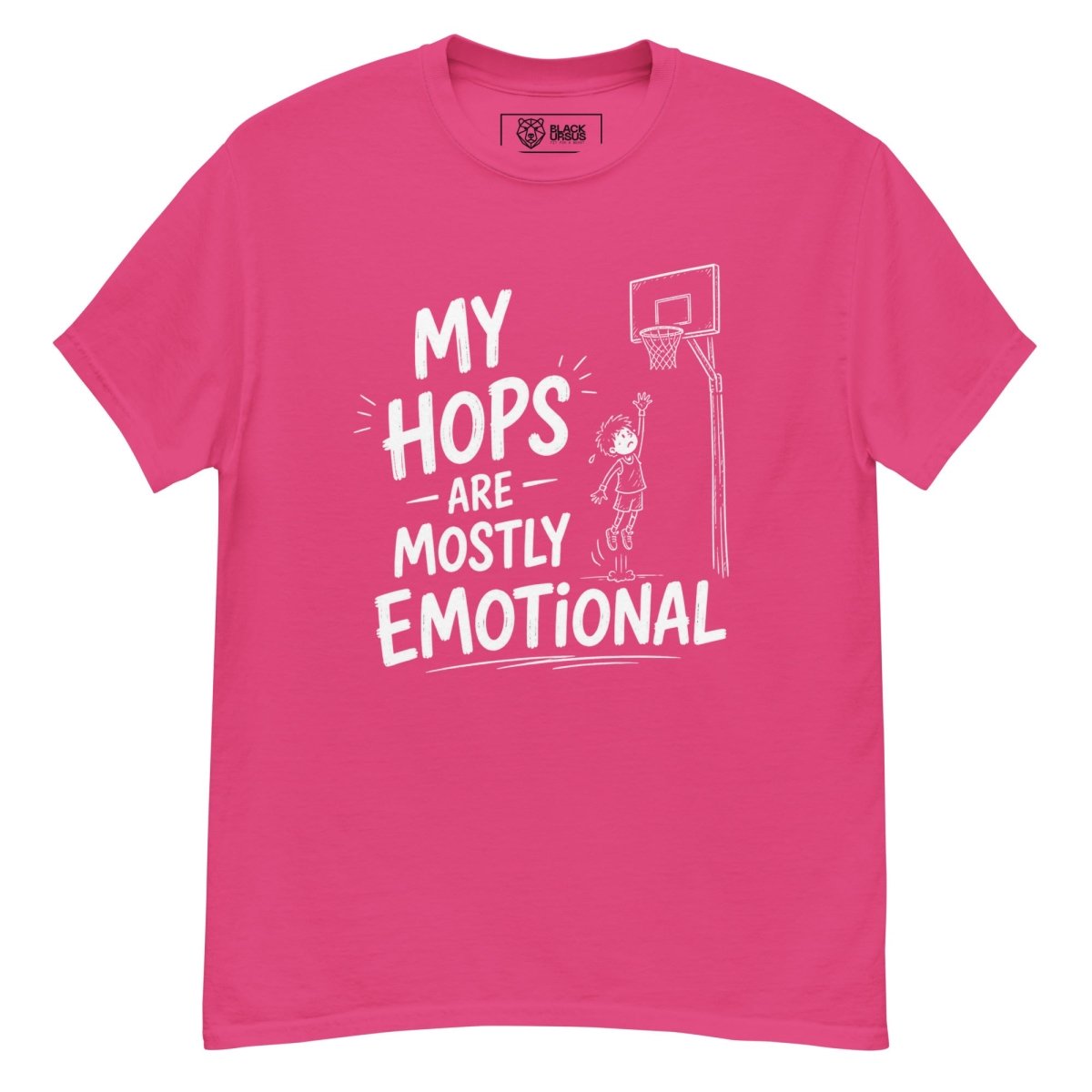 T-Shirt "MY HOPS" – Basketball Streetwear S–5XL | Black Ursus - Streetwear - size_range | Black Ursus