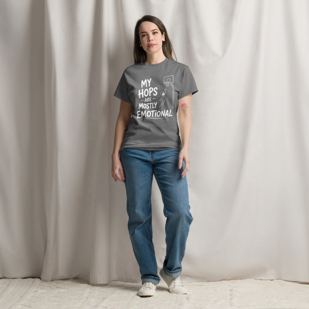 T-Shirt "MY HOPS" – Basketball Streetwear S–5XL | Black Ursus - Streetwear - size_range | Black Ursus