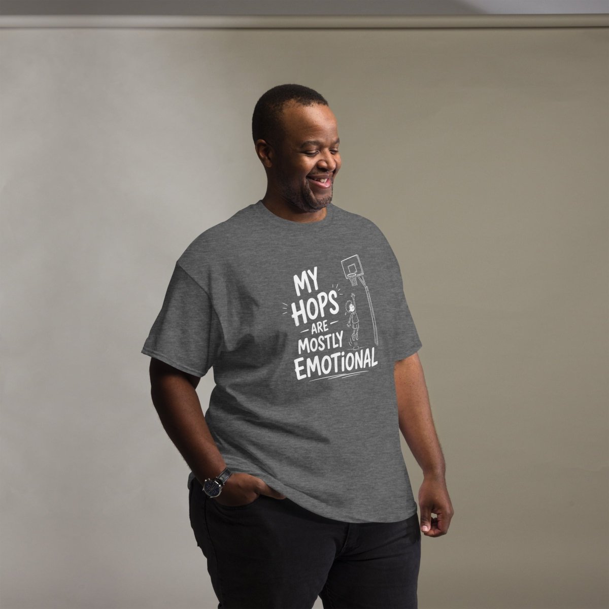 T-Shirt "MY HOPS" – Basketball Streetwear S–5XL | Black Ursus - Streetwear - size_range | Black Ursus