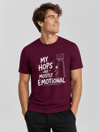T-Shirt "MY HOPS" – Basketball Streetwear S–5XL | Black Ursus - Streetwear - size_range | Black Ursus