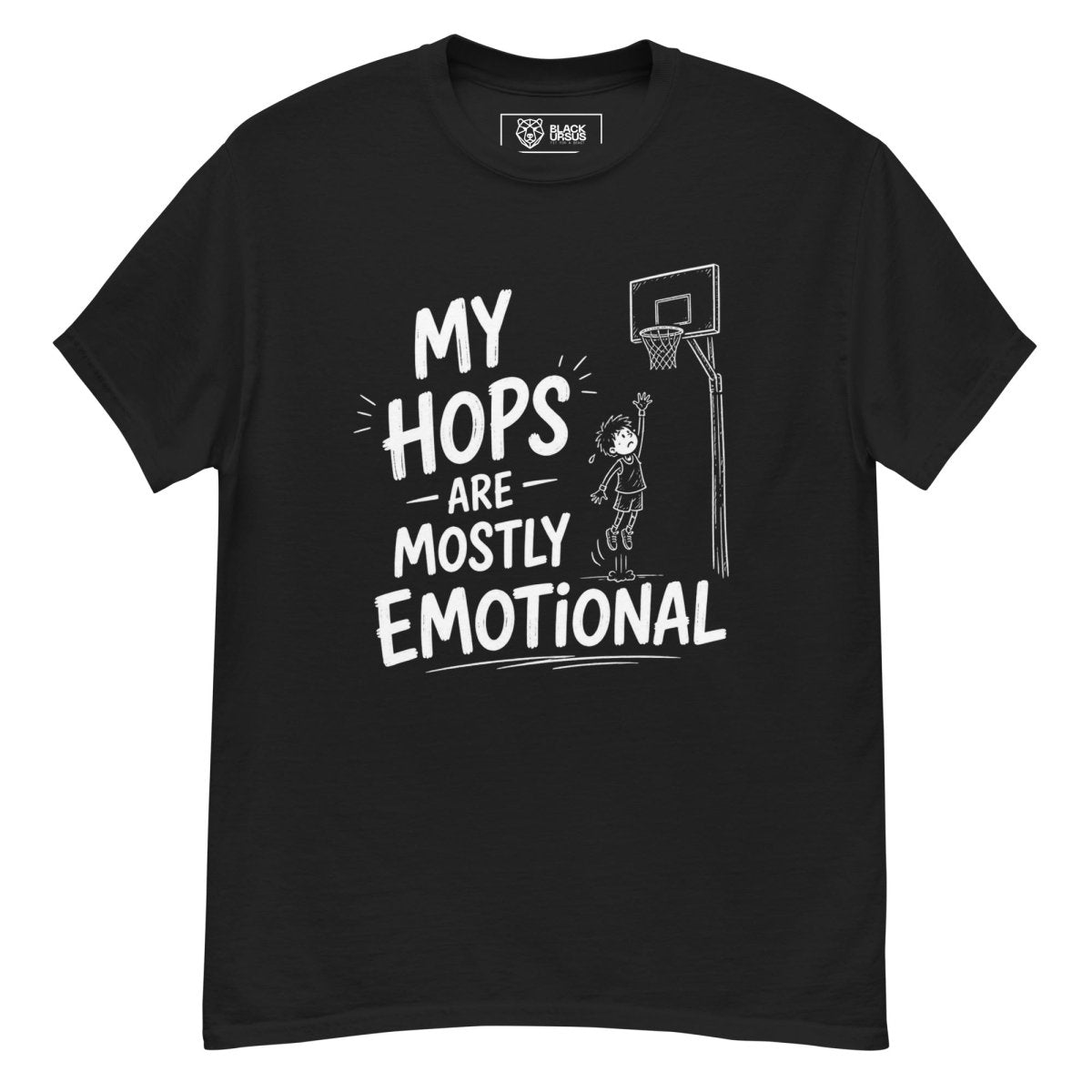 T-Shirt "MY HOPS" – Basketball Streetwear S–5XL | Black Ursus - Streetwear - size_range | Black Ursus