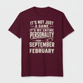 T-Shirt "PERSONALITY" – Football Streetwear S–5XL | Black Ursus - Streetwear - size_range | Black Ursus