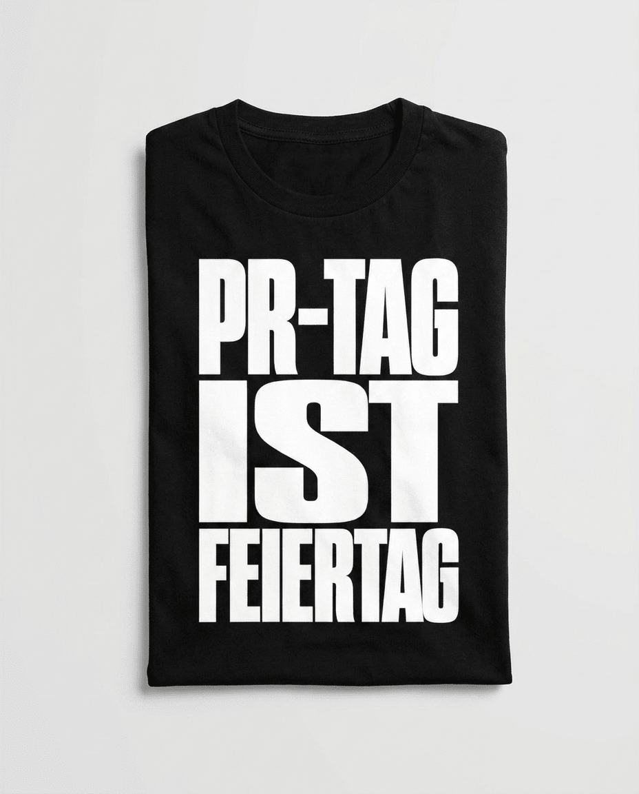 T-Shirt "PR-Tag Ist Feiertag" – Gym & Bodybuilding S–5XL | Black Ursus - Streetwear - size_range | Black Ursus