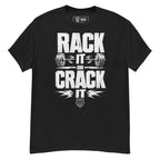 T-Shirt "Rack It Or Crack It" – Gym & Bodybuilding S–5XL | Black Ursus - Streetwear - S–5XL | Black Ursus