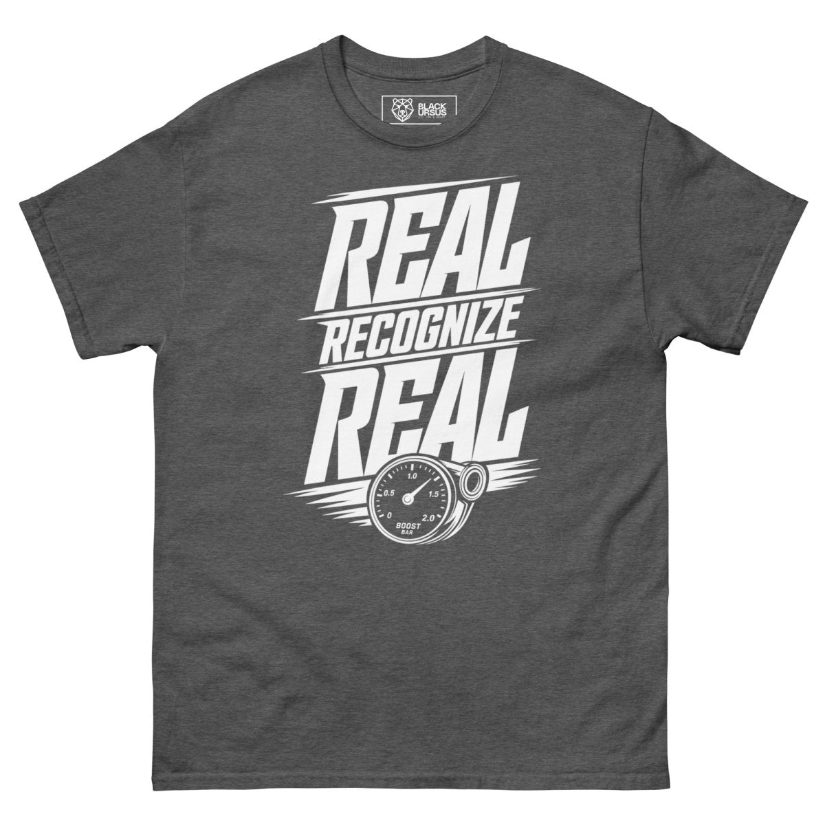 T-Shirt Real Recognize - Streetwear - size_range | Black Ursus