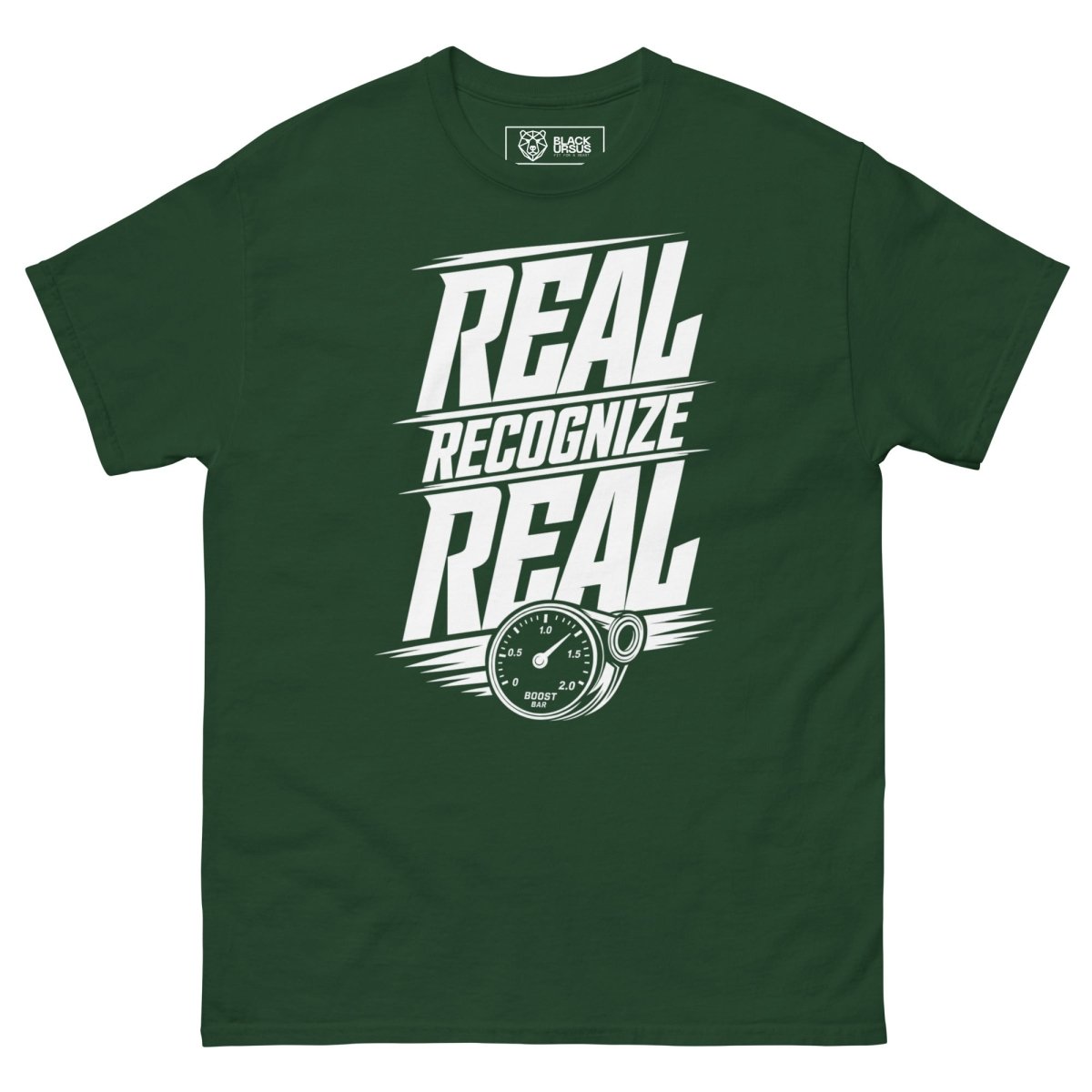 T-Shirt Real Recognize - Streetwear - size_range | Black Ursus