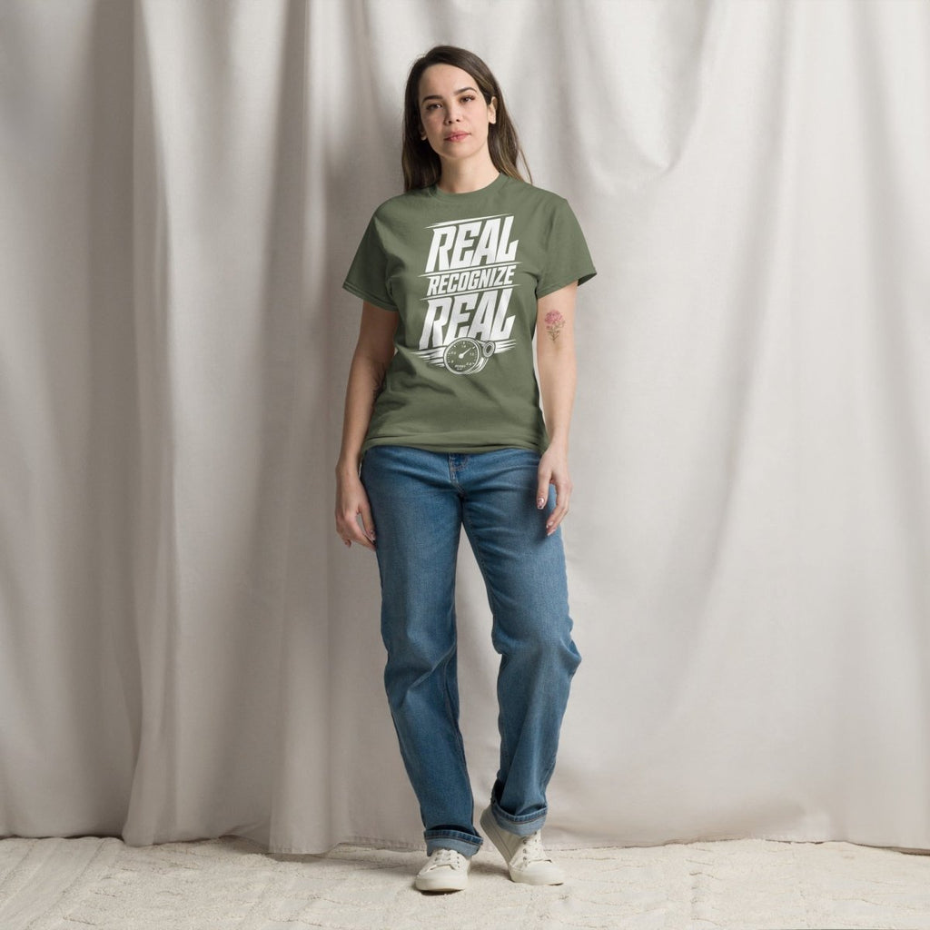 T-Shirt Real Recognize - Streetwear - size_range | Black Ursus