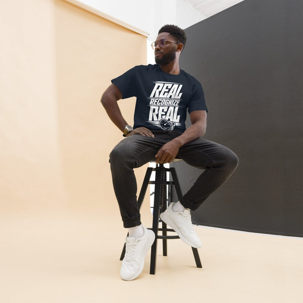 T-Shirt Real Recognize - Streetwear - size_range | Black Ursus