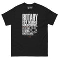 T-Shirt "Rotary Lebenseinstellung" – JDM & Japan Streetwear S–5XL | Black Ursus - Streetwear - size_range | Black Ursus