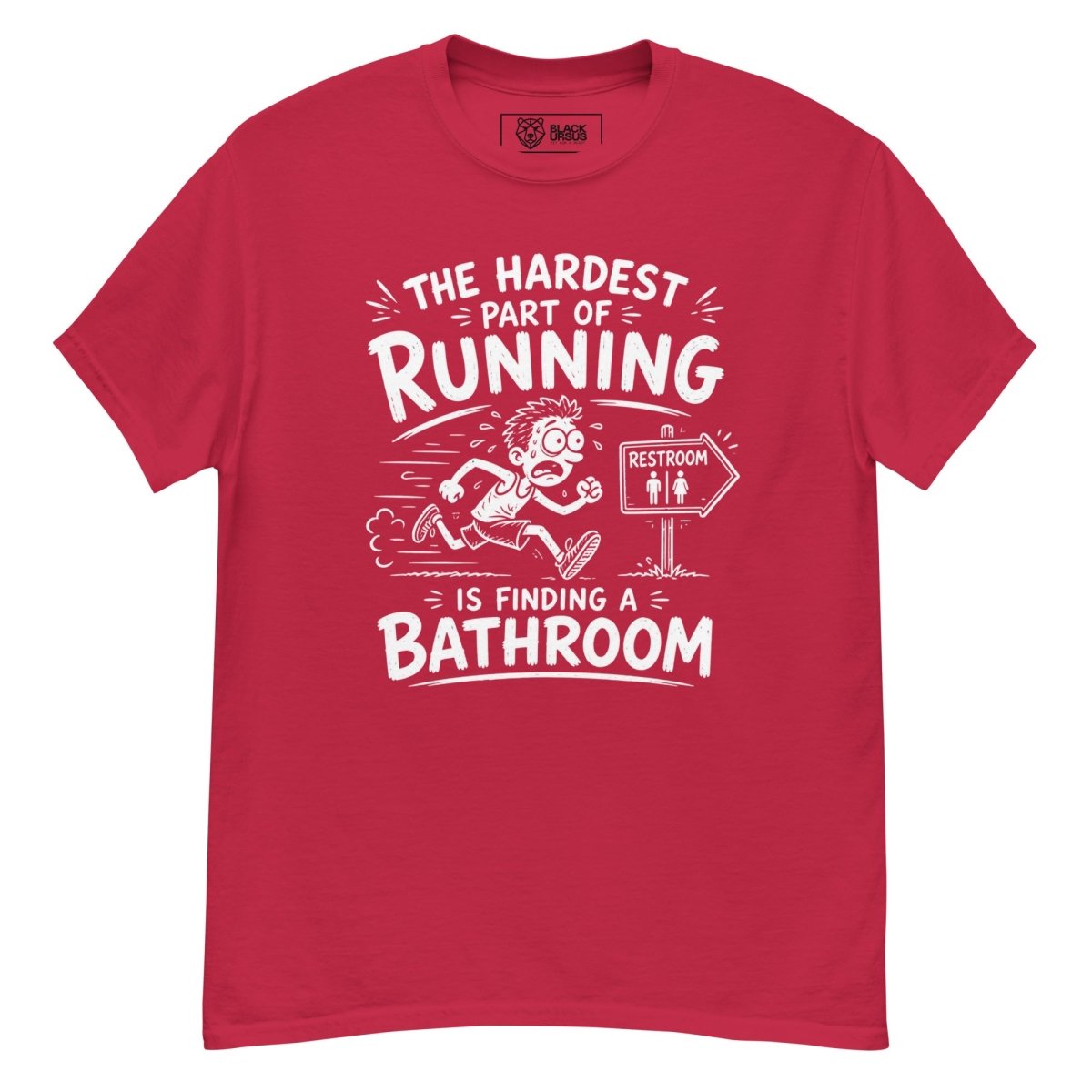 T-Shirt "RUNNING" – Running & Laufen S–5XL | Black Ursus - Streetwear - size_range | Black Ursus
