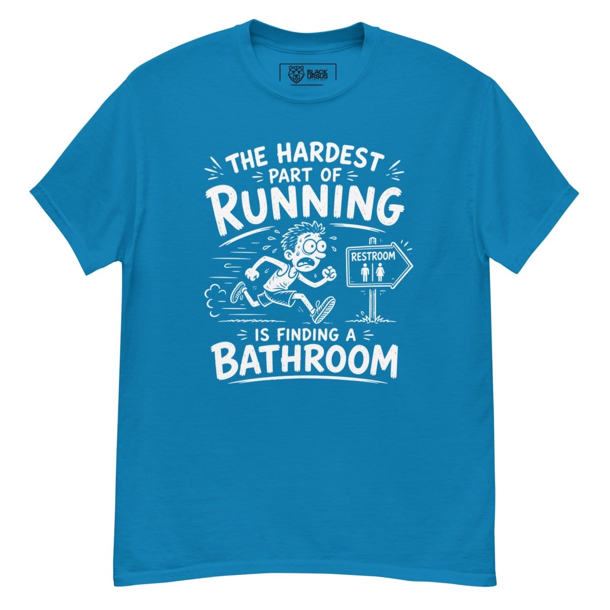 T-Shirt "RUNNING" – Running & Laufen S–5XL | Black Ursus - Streetwear - size_range | Black Ursus