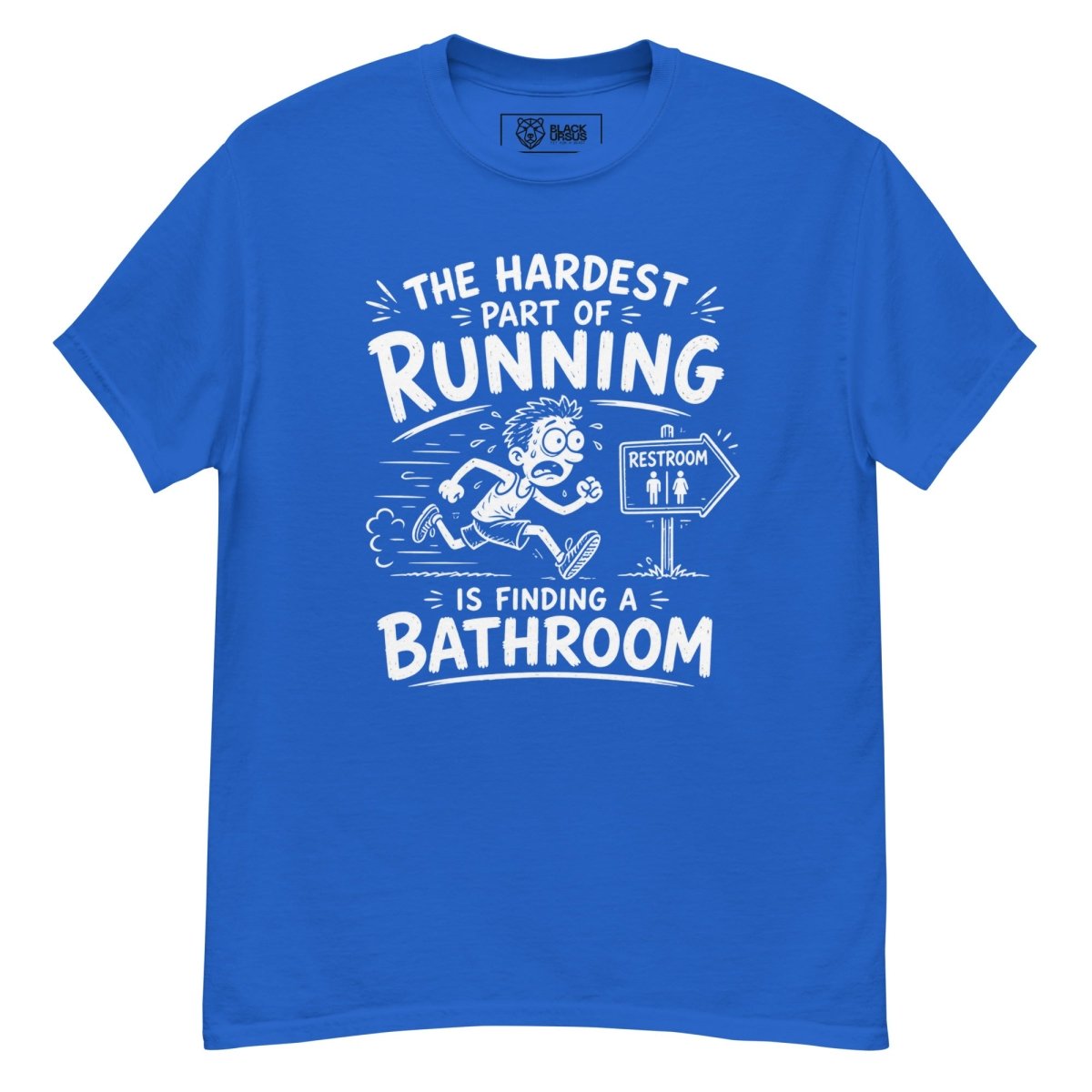 T-Shirt "RUNNING" – Running & Laufen S–5XL | Black Ursus - Streetwear - size_range | Black Ursus