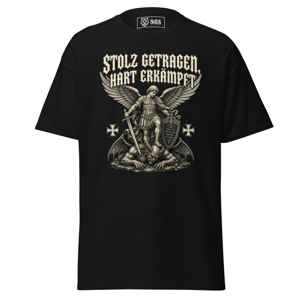 T-Shirt "STOLZ GETRAGEN, HART ERKÄMPFT" – BJJ & Jiu-Jitsu S–5XL | Black Ursus - Streetwear - size_range | Black Ursus