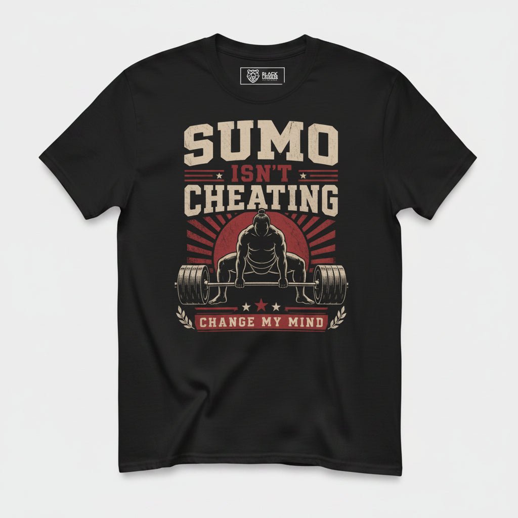 T-Shirt "SUMO" – Gym & Bodybuilding S–5XL | Black Ursus - Streetwear - size_range | Black Ursus