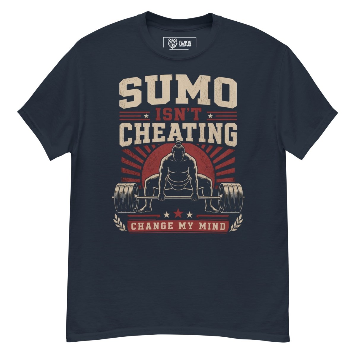 T-Shirt "SUMO" – Gym & Bodybuilding S–5XL | Black Ursus - Streetwear - size_range | Black Ursus