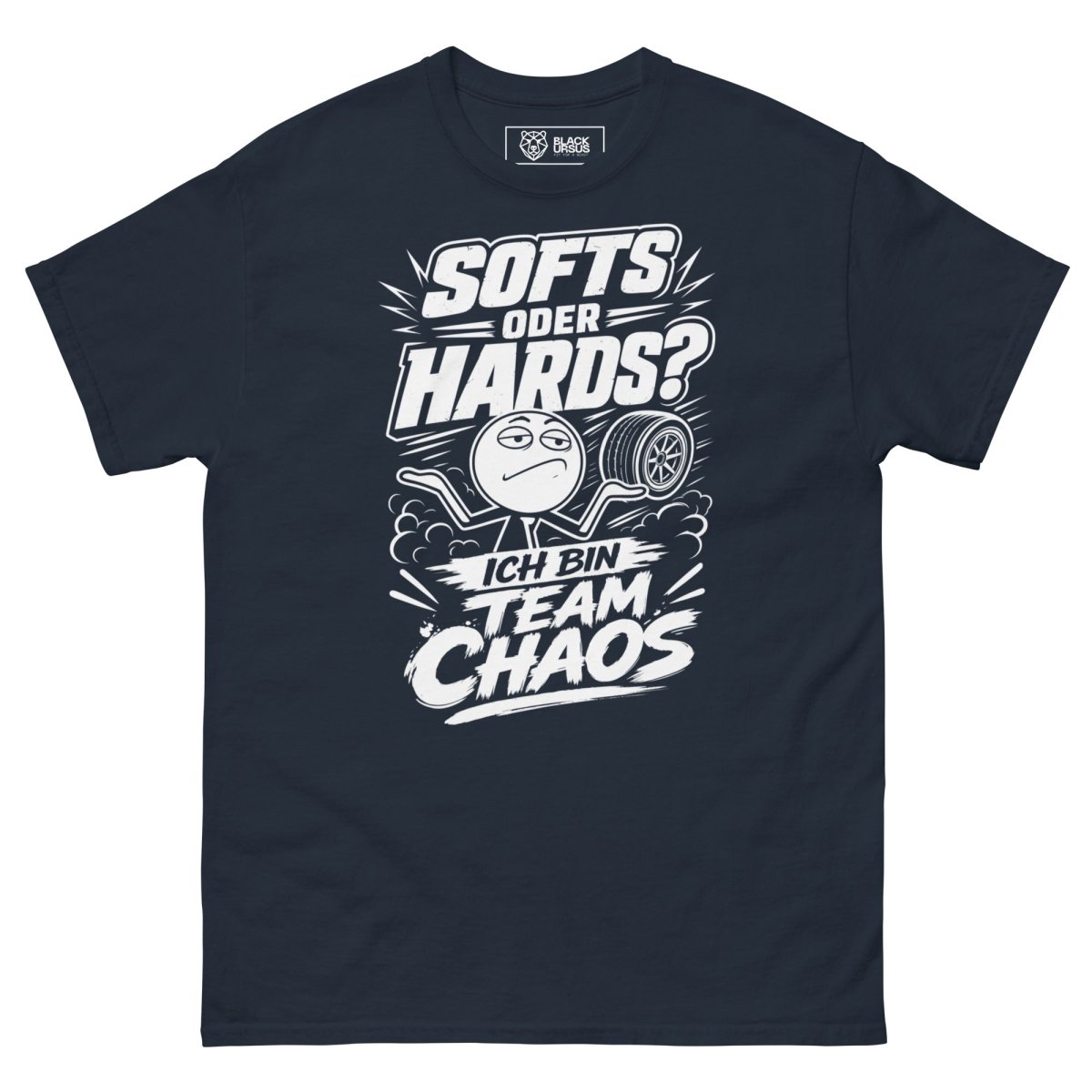 T-Shirt "Team Chaos" – Urban Streetwear S–5XL | Black Ursus - Streetwear - size_range | Black Ursus