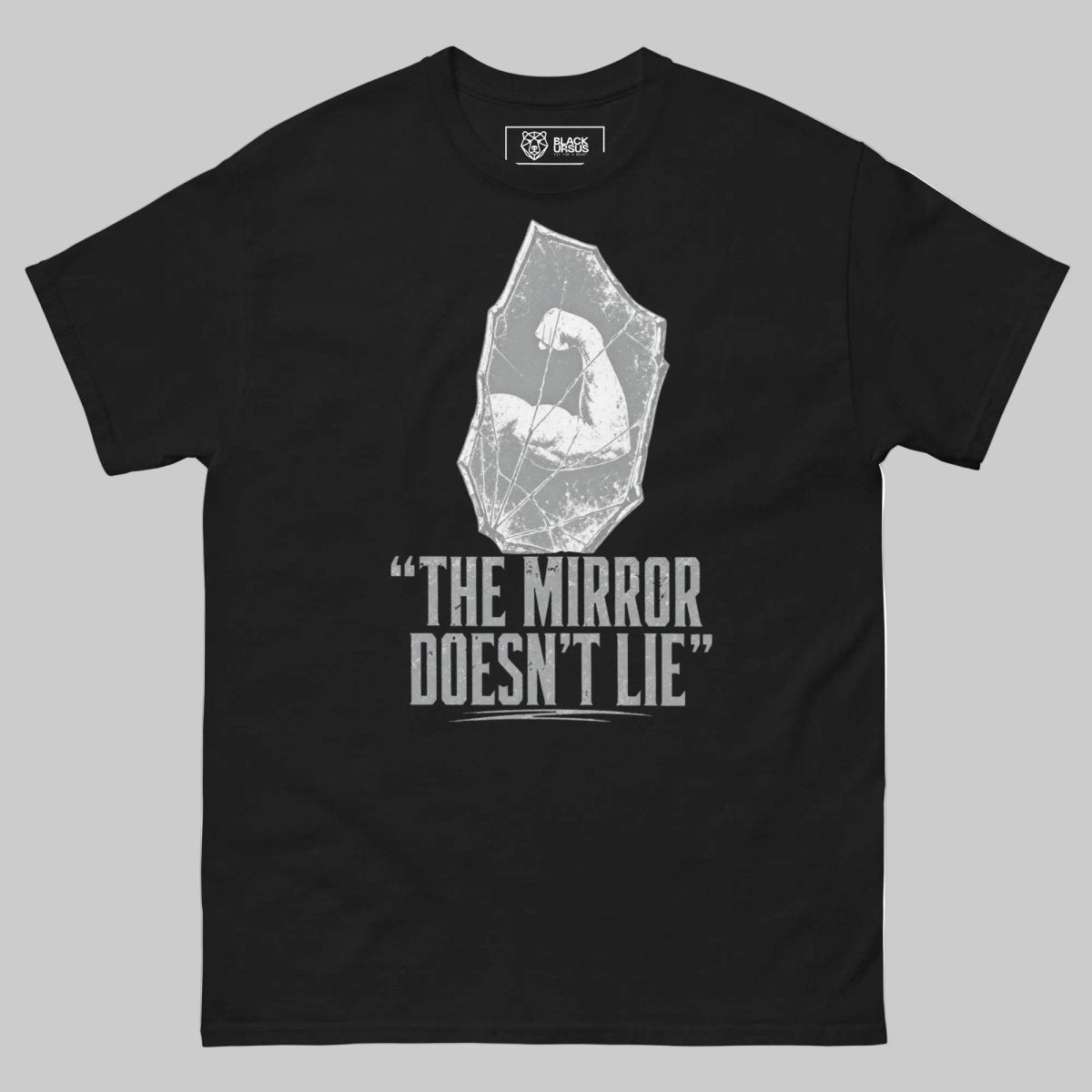 T-Shirt "The Mirror" – Gym & Bodybuilding S–5XL | Black Ursus - Streetwear - size_range | Black Ursus