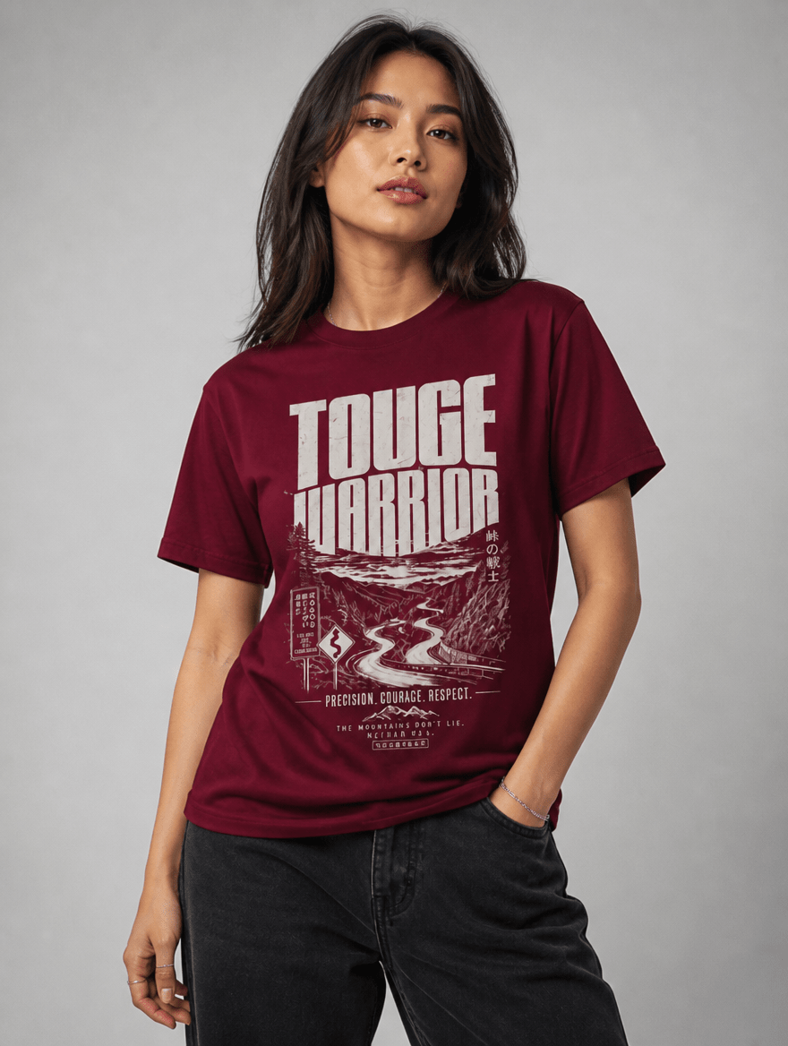 T-Shirt "Touge" – JDM & Japan Streetwear S–5XL | Black Ursus - Streetwear - size_range | Black Ursus