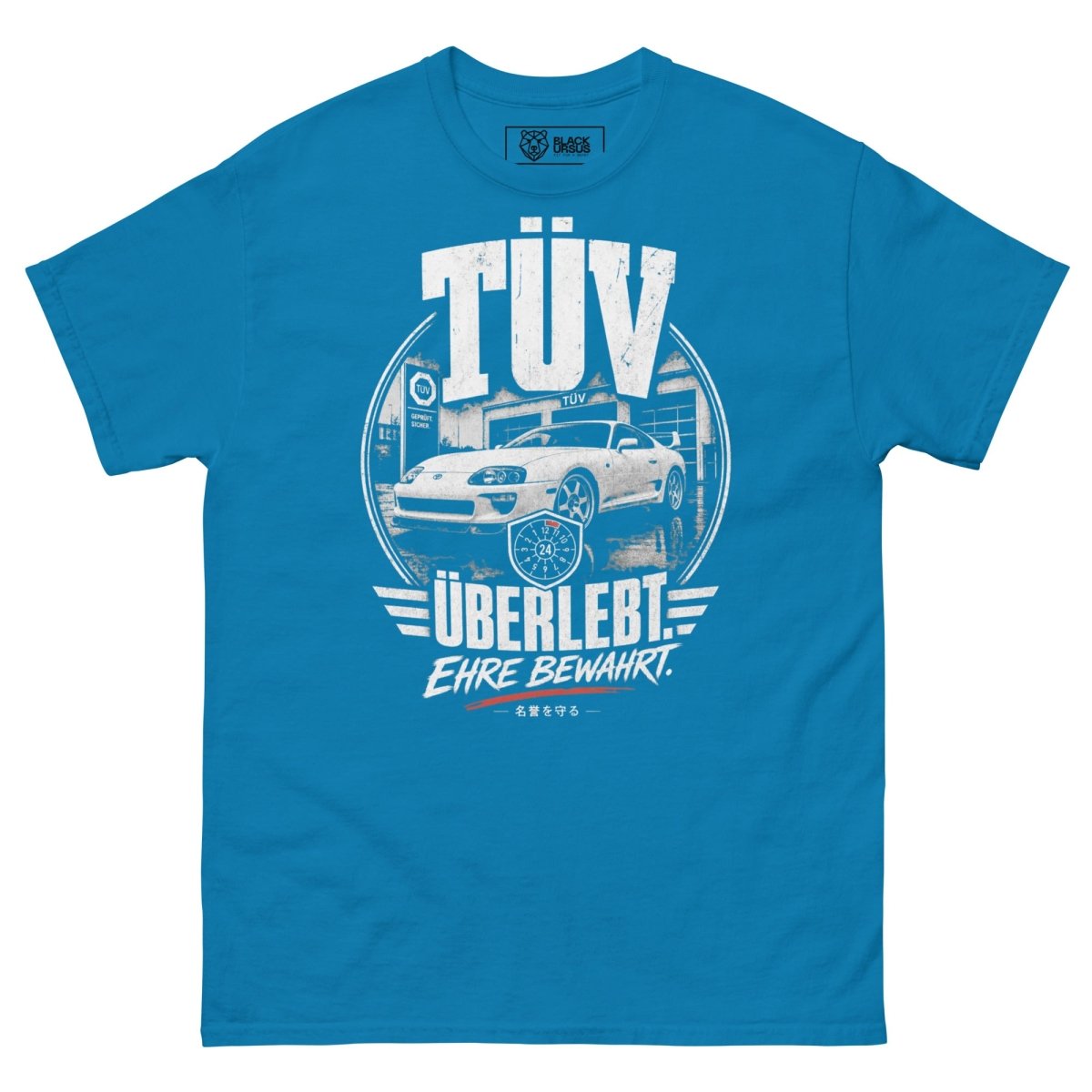 T-Shirt "TÜV Überlebt" – JDM & Japan Streetwear S–5XL | Black Ursus - Streetwear - size_range | Black Ursus