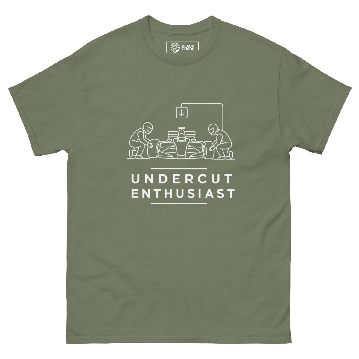 T-Shirt "Undercut" – JDM & Japan Streetwear S–5XL | Black Ursus - Streetwear - size_range | Black Ursus